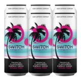 Switch Energy Drink Tropical Sugar Free 6x500ml