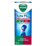 Vicks Acta Plus Xtra Strong 2 In 1 Cough Syrup 50ml