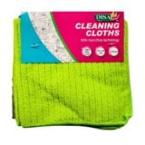 Cleaning Cloths With Microfibe Technology 30x30cm 2s