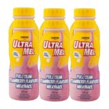 Danone Ultramel Full Cream Strawberry Flavoured Milkshake 6x275ml