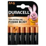 Duracell Plus Power Boost AA Batteries 6's