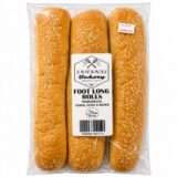 Fresh Footlong Rolls 3s