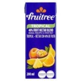 Fruitree Tropical 40% Fruit Nectar Blend 200ml