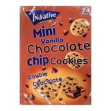 Inovative Mini Vanilla Chip Cookies Double Chocolate 24s