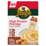 Jungle High Protein Porridge Caramel Flavoured 500gr
