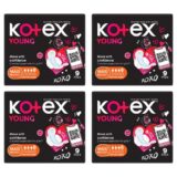 Kotex Young Maxi Pads 4x9s