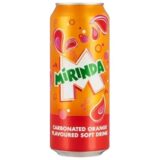 Mirinda Orange Flavoured Soft Drink Can 500ml