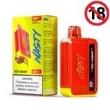 Nasty Disposable Vape Fizzy Cherry 9000 Puffs
