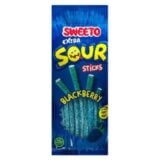 Sweeto Blackberry Extra Sour Sticks 75gr