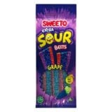 Sweeto Grape Extra Sour Belts 75gr