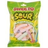 Sweeto Marshmallow Sour Ropes 100gr
