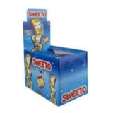 Sweeto Rainbow Belts Extra Sour 12x80gr