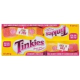 Tinkies Sponge Cake Strawberry And Vanilla 12x45gr