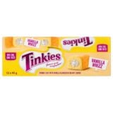 Tinkies Sponge Cake Vanilla Whizz 12x45gr