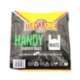 Tuff One Handy Carrier Bags White Packets 100s