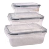 Cliplock Container Aroma 3pcs