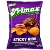 Frimax Sticky Ribs Flavoured Potato Chips 120gr