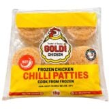 Goldi Chicken Chilli Burger Patties 1kg