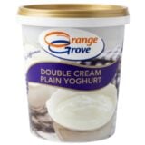 Orange Grove Double Cream Plain Yoghurt 1kg