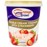 Orange Grove Double Cream Yoghurt With Strawberry 1kg