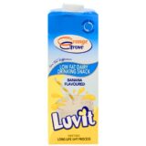 Orange Grove Luv It Low Fat Dairy Drinking Snack Banana Flavoured 1lt