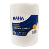 Raha Jumbo Kitchen Towels 2Ply 300 Sheets 260x220mm