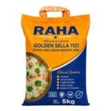 Raha Premium Grade Golden Sella 1121 Extra Long Grain Basmati Rice 5kg