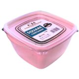 Square Container Pastel 1.3lt - Click On Item For Colour Options