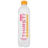 Thirsti Sugar Free Sparkling Grapefruit And Guava Flavoured Drink 500ml