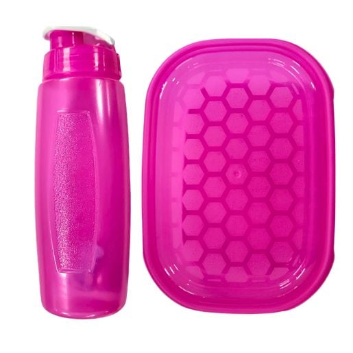 Container With Bottle Jambu 600ml - Click On Item For Colour Options