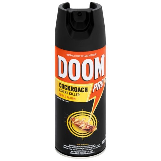 Doom Pro Cockroach Expert Killer Triple Action 300ml