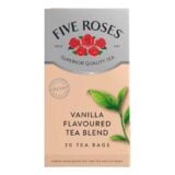 Five Roses Tea Blend Vanilla Flavoured Tea Bags 20s