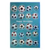 Gift Card Birthday Ball Green