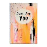 Gift Card Just For You Waterpaint