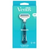 Gillette Venus Smooth  Razors 1 Handle + 2 Blades