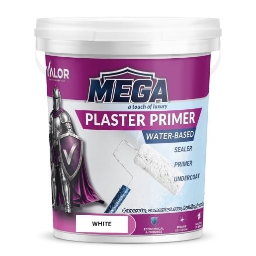 Mega Plaster Primer Water Based White 20lt