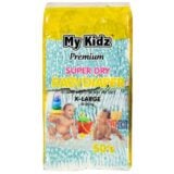 My KIdz Premium Super Day Dry Baby Diapers Extra Large 50s