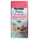 My KIdz Premium Super Day Dry Baby Diapers Large 100s