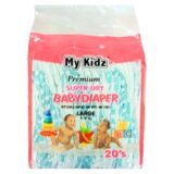 My KIdz Premium Super Day Dry Baby Diapers Large 20s