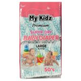 My KIdz Premium Super Day Dry Baby Diapers Large 50s