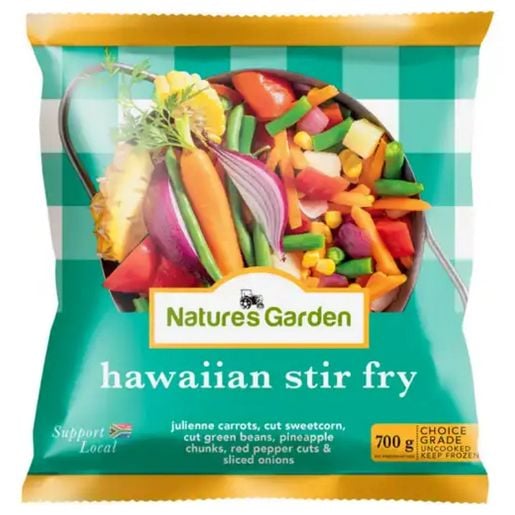 Natures Garden Hawaiian Stir Fry 700gr