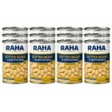 Raha Butter Beans In Sweetened Brine 12x400gr