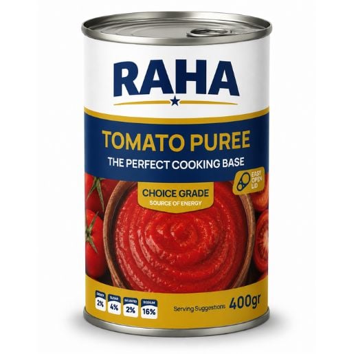 Raha Tomato Puree 400gr
