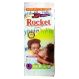 Rocket Premium Diapers Large 100s