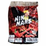 Simba Nik Naks Maize Snack Flamin' Hot Chilli Flavour 50x20gr