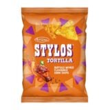 Truda Stylos Tortilla Buffalo Wings Flavoured Corn Chips 145gr