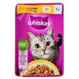 Whiskas Adult Food Pouch Chicken In Jelly 85gr
