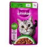 Whiskas Adult Food Pouch Lamb In Jelly 85gr