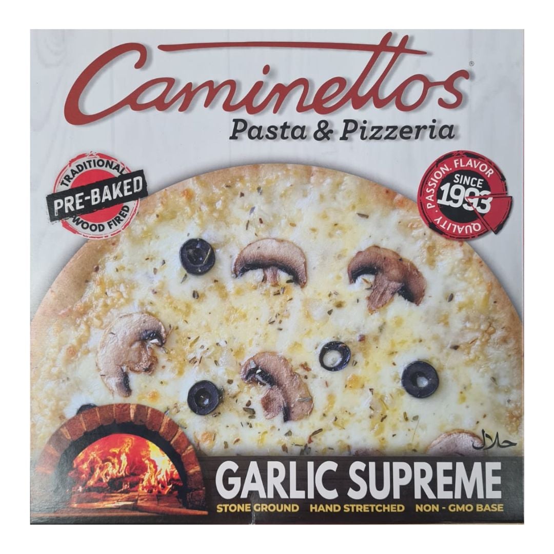 Caminettos Pizza Garlic Supreme 1's