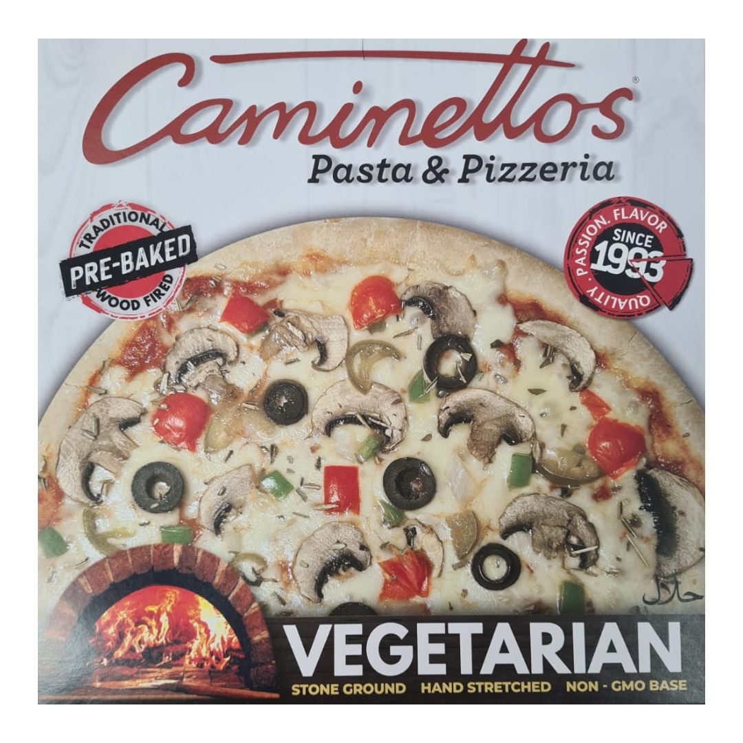 Caminettos Pizza Vegetarian 1's